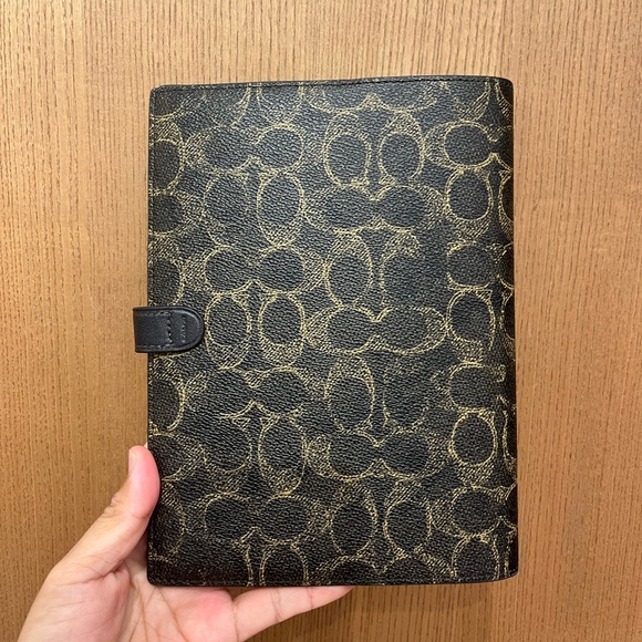 Coach Notebook In Signature Canvas - Picture 3 of 7